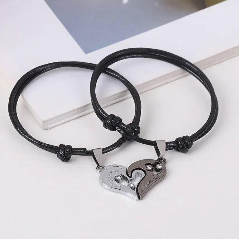 Bracelet pour Couple Séparable à Partager