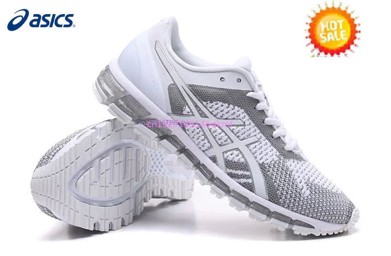 Горячая Распродажа ASICS Гель-квантовый 360 оригинальная Мужская устойчивая Беговая Нескользящая спортивная обувь белые кроссовки