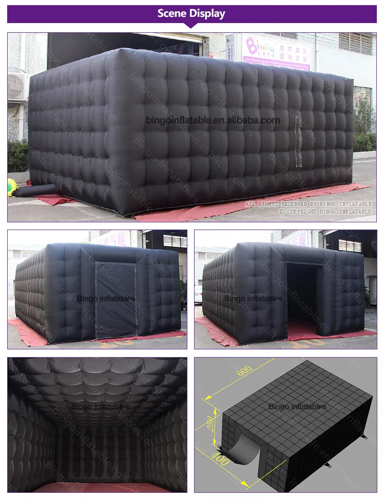 BG-T0181-Inflatable black tent_2