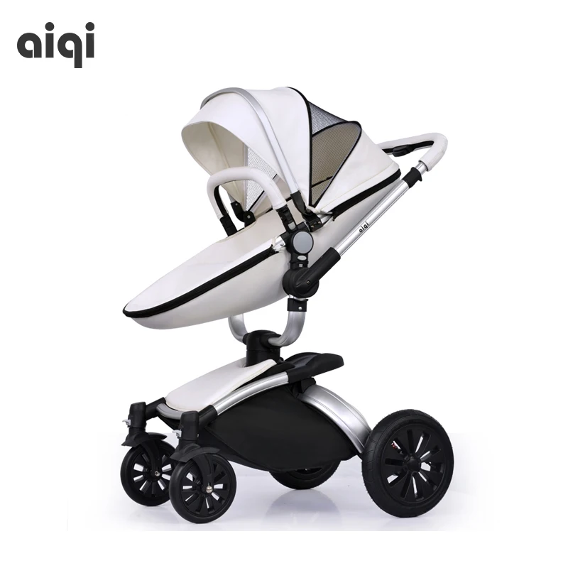 

AIQI High landscape baby stroller have a sleeping basket can lie can sit Deluxe Edition baby stroller free shipping