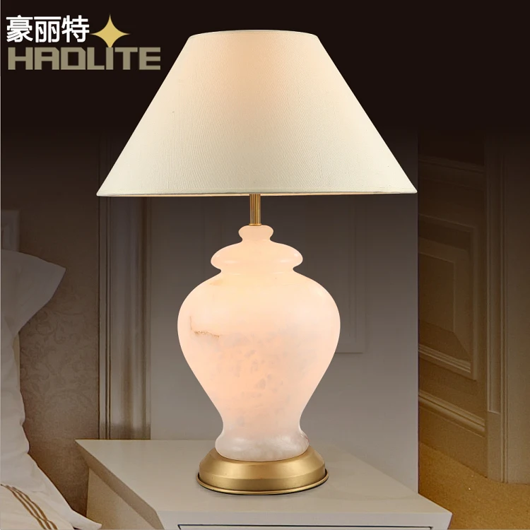 Lámpara de mesa de mármol dormitorio estudio sala pasillo lámpara de