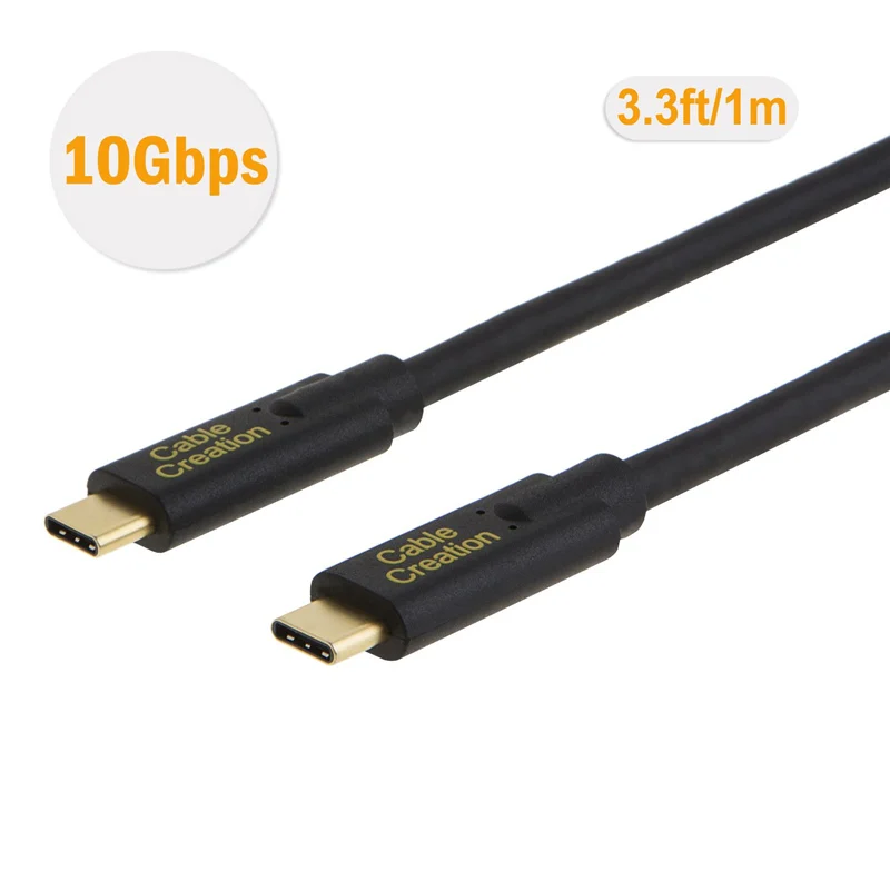 Кабель USB 3 1 Type C Gen 2 10 Гбит/с встроенный чип E Marker совместимый с MacBook Pro 2017 HP Spectre X2