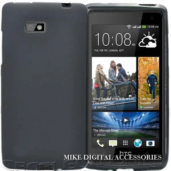 Для htc Desire 600 Dual SIM 606 W новый высококачественный многоцветный Матовый ТПУ гелевый