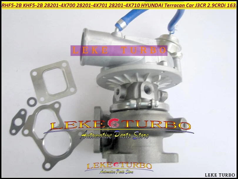 RHF5-2B KHF5-2B 28201-4X700 28201-4X701 28201-4X710 Turbo Turbocharger For HYUNDAI Terracan Car 2003-06 J3 J3CR 2.9L CRDi 163HP (5)