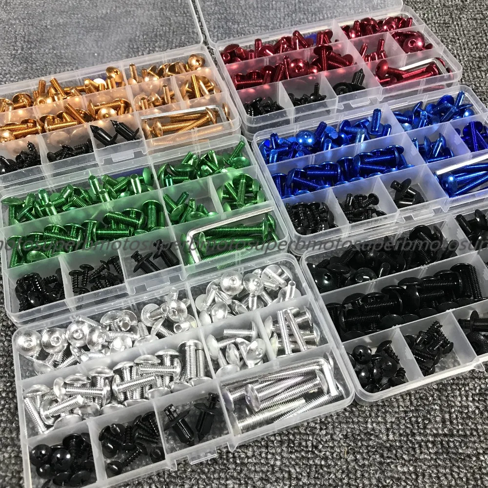 

Motorcycle Fairing Bolts kit Fastener Clips Screws for Honda CBR 250R 400RR 500R 600 600F 600RR CBR1000RR F2 F3 F4i