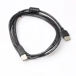 Удлинитель 1,5 м USB2.0 удлинитель USB мужчин и женщин кабели * 7