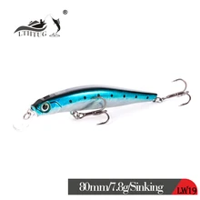 LTHTUG японский дизайн Pesca поток жесткая рыболовная приманка 80 мм 7,8 г тонущий Гольян Искусственные приманки isca для окуня форель, щука