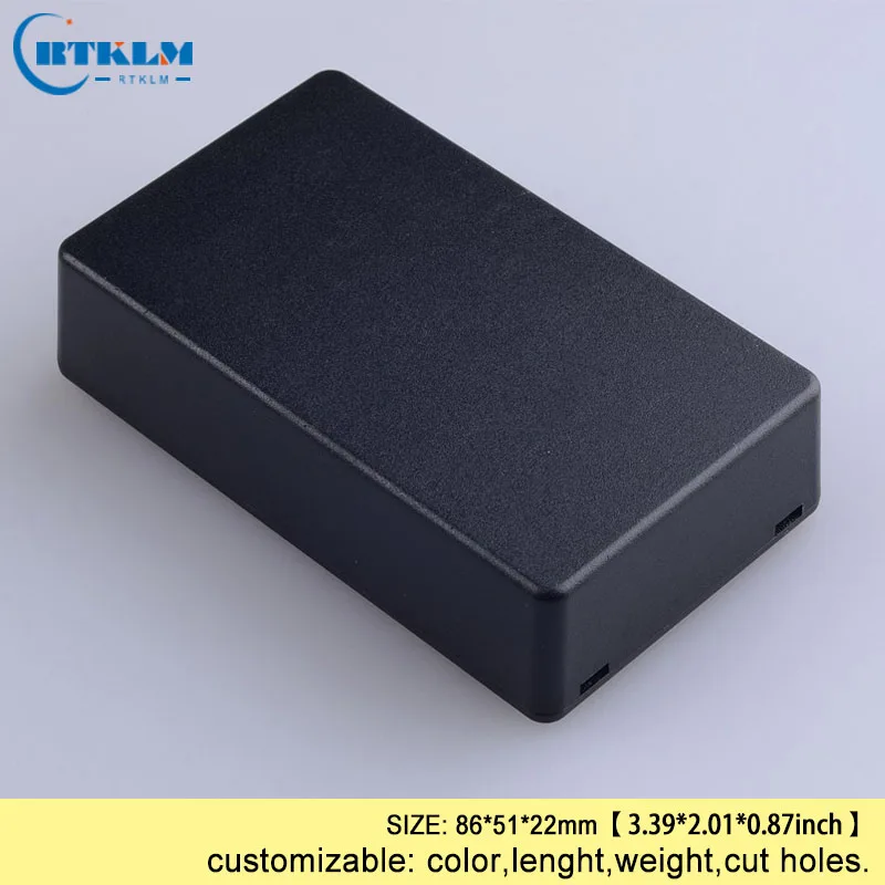 

Plastic enclosure for electronic custom small abs plastic project case pcd diy design junction box 86*51*22mm desktop enclosure