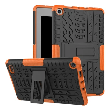 

Hyun Pattern 2in1 TPU+PC Combine Protector Cover Multifunctional Kickstand Funda Case For Amazon Kindle Fire HD 7 2017 7" Tablet