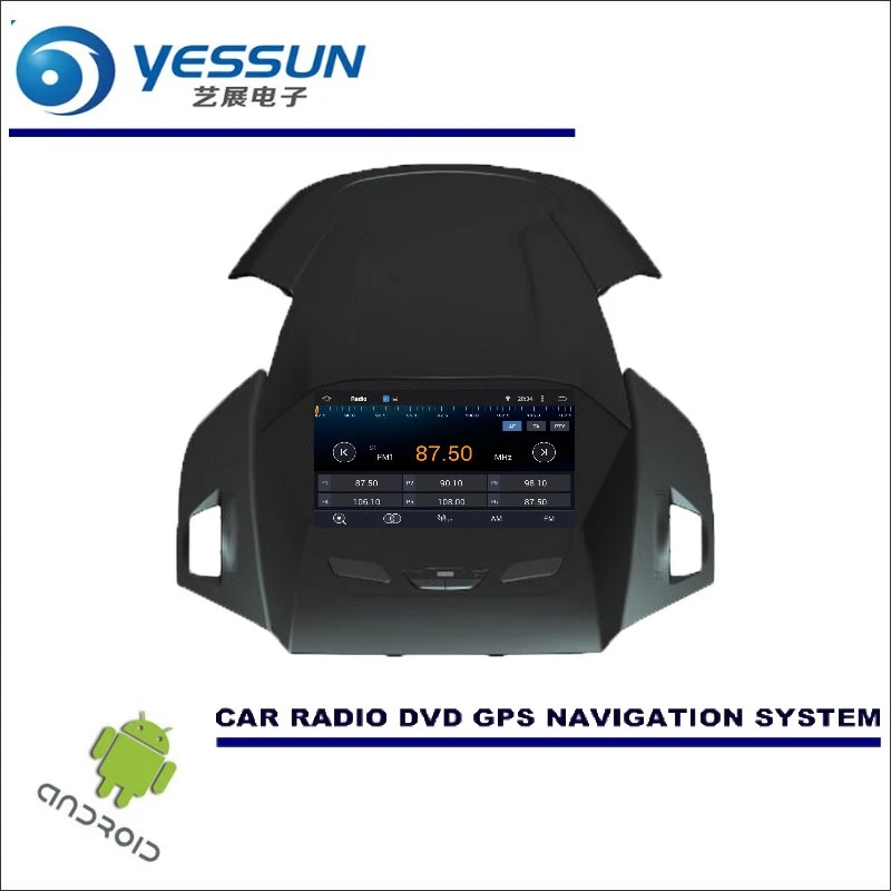 Excellent YESSUN Wince / Android Car Multimedia Navigation System For Ford kuga / Escape 2013~2016 CD DVD GPS Player Navi Radio Stereo HD 1