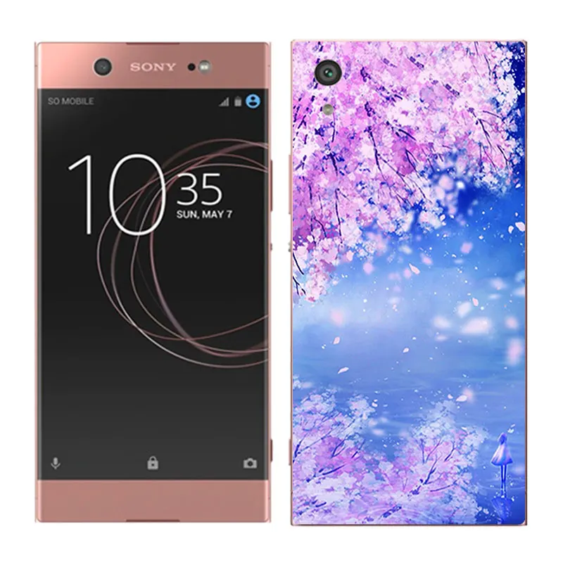 Чехол для телефона sony Xperia XA1 Ultra XZ1 XA2, чехол для телефона из ТПУ с ночной окраской, задняя крышка для Xperia XZ Premium XZ2 Compact H8314, защита - Цвет: 07