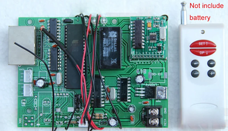 LED Digital Number RF Control Main Control Card 3