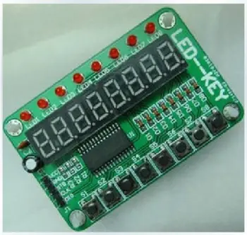 

GREEN 8-Bit Digital Tube 8-Bit Key TM1638 module for AVR Arduino ARM STM3