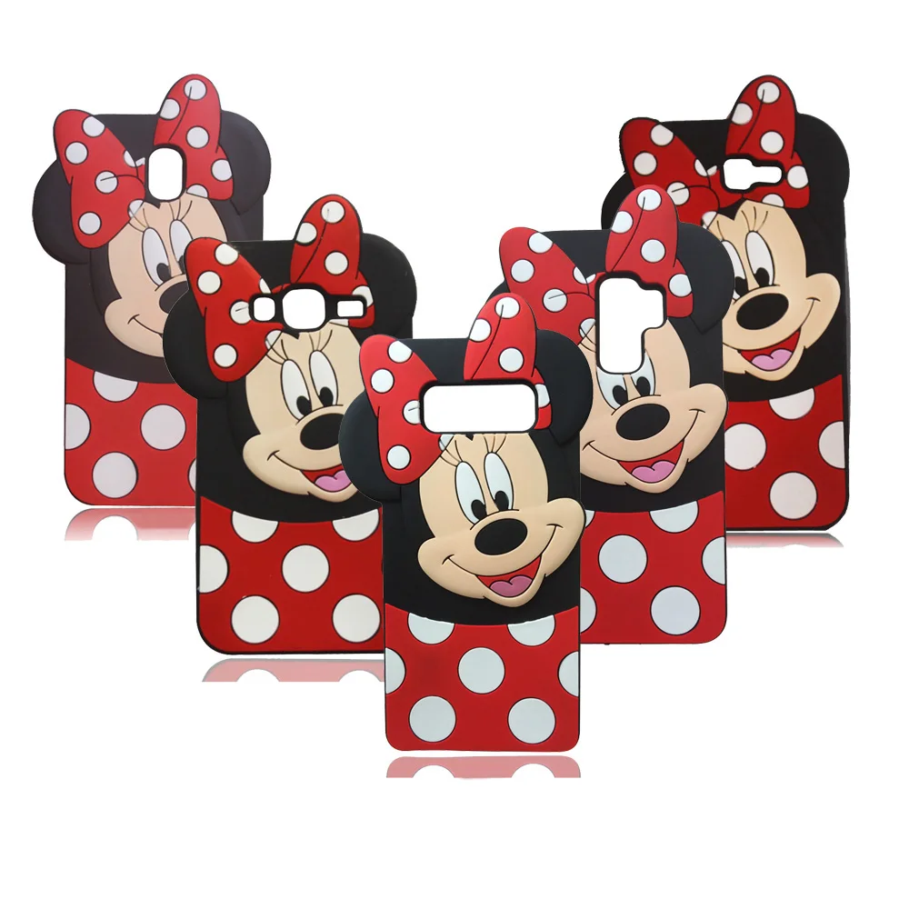 

For Samsung S5 S6 S7 S8 S9 Plus / edge Note 3 4 5 8 J1 J2 J3 J4 J5 J6 J7 J8 J310 J510 J710 Prime 3D Cartoon Soft Silicone Case