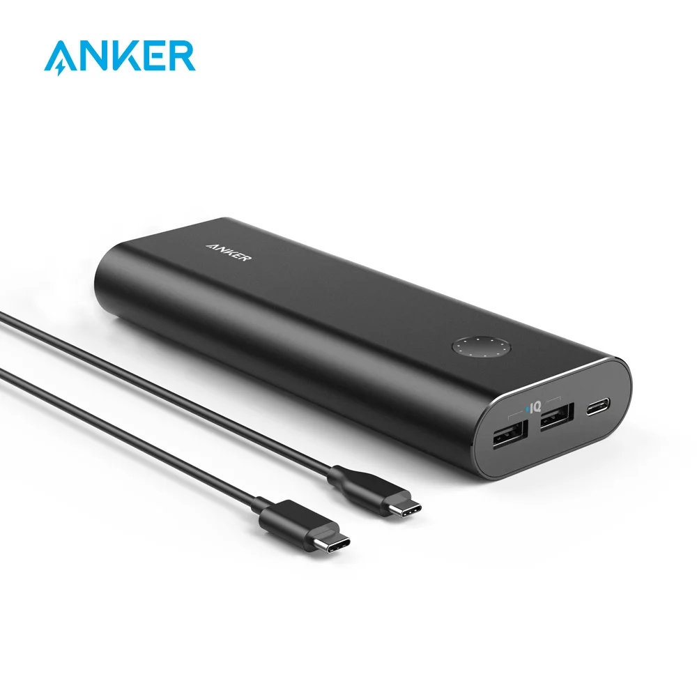 

Anker PowerCore+ 20100 mAh USB-C,Ultra-High Capacity Portable Charger External Battery PowerIQ for iPhone,Samsung,MacBook etc
