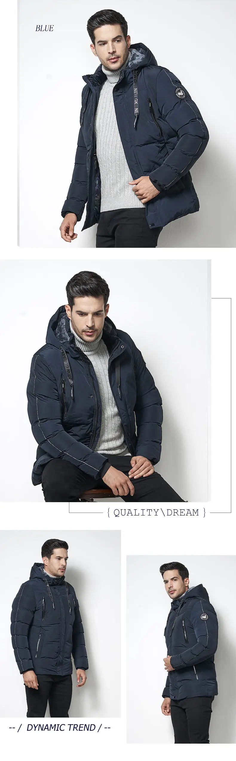 MuLS 5XL Parka Men 2019 Winter Warm Thick Cotton Jacket Parkas Men Fleece Hooded Coats Fashion Business Casual Jackets Outerwear 06