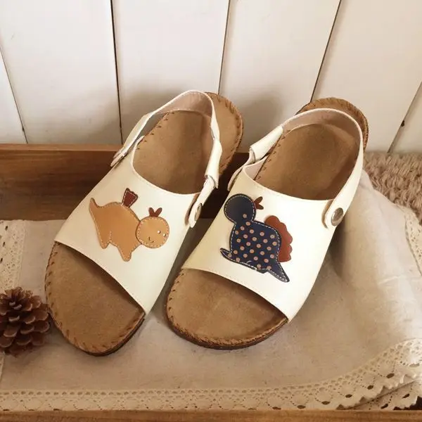 cute sandals with backstrap