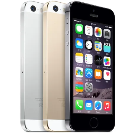 Unlocked Apple iPhone 5S 16GB 32GB ROM IOS Phone Sliver Grey Gold GPS GPRS A7 IPS