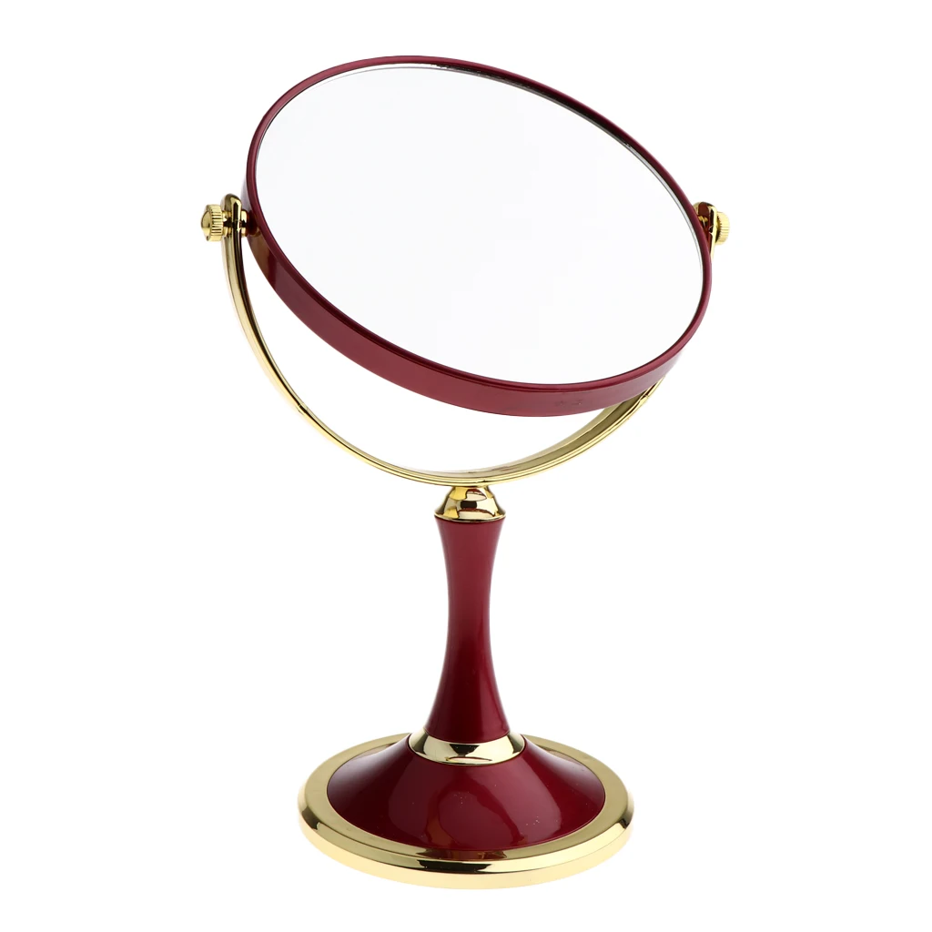 Premium Desktop Makeup Beauty Vanity Mirror for Countertop Cabinet Desk with Durable Plastic Stand Base, Bridesmaids Gifts