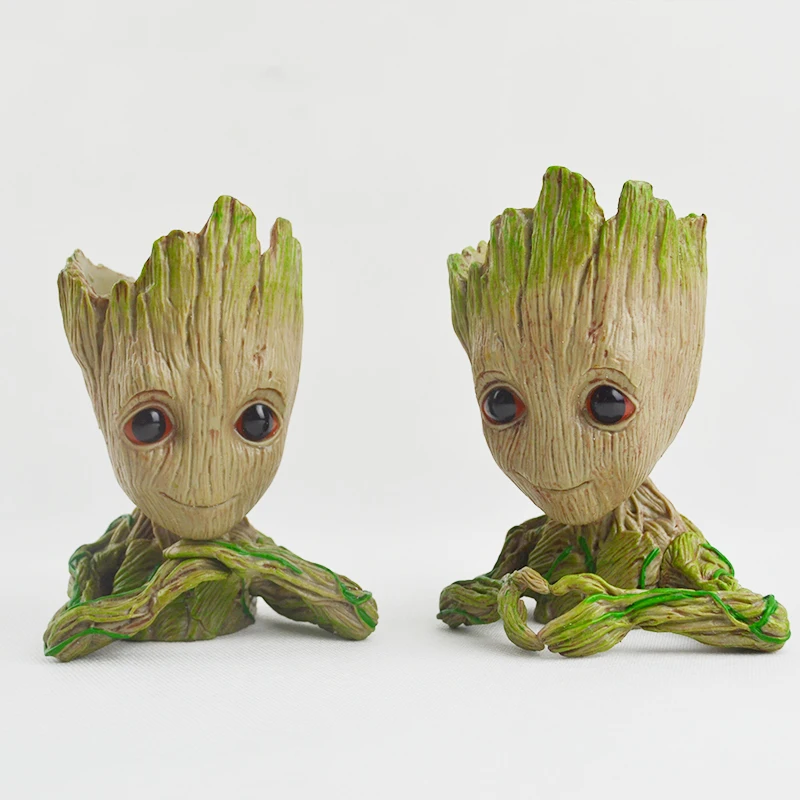 Boom Man Baby grootteds Anime Action Figure Penhouder Guardians van De Galaxy 2 Model Hero pen pot en bloempot Speelgoed