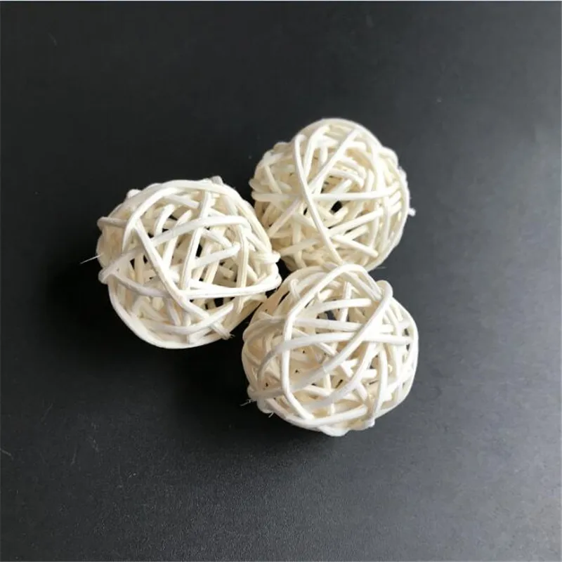 

40pcs Rattan Balls 4cm for Fairy String Decorative Lights Xmas Indoor Patio Garland Wedding Decoration