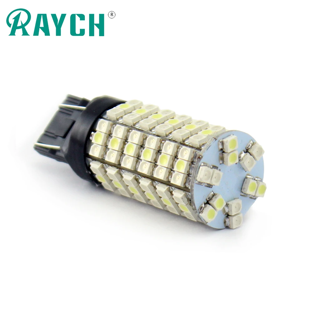 2шт T25 3157 7443 1157 T20 120smd Led двойной цвет для авто автомобилей передний поворотный