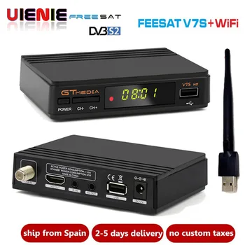 

Freesat V7s HD Satellite Receiver 1 USB WIF Device DVB-S2 Satellite HD Receiver