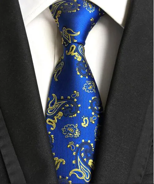 130 стили классический 8 см галстук для мужчин шелковый галстук Роскошный Полосатый деловой шейный галстук для мужчин костюм галстук для свадебной вечеринки - Цвет: Y117