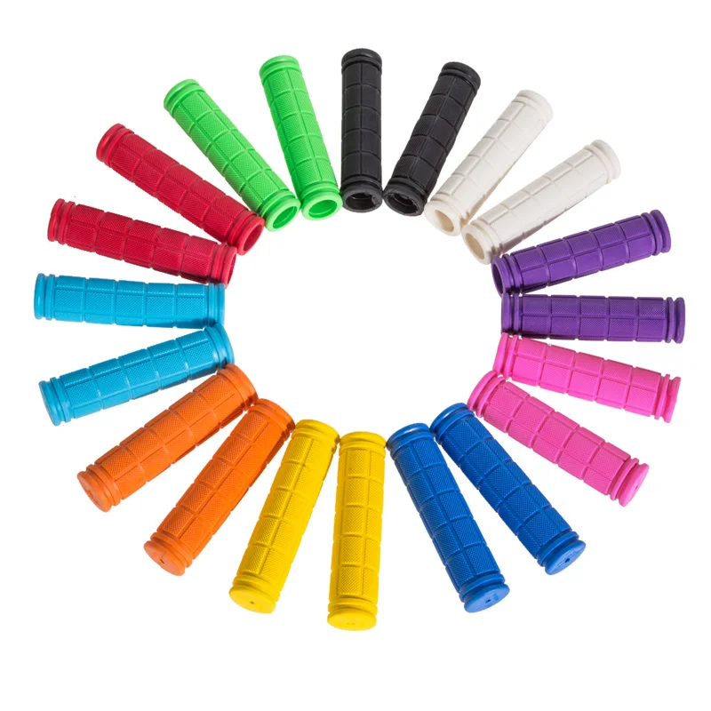 

1 Pair Rubber Bicycle Gri ps Outdoor Sports Bike BMX MTB Cycle Mountain Bike Handlebar Tape Handle Bar Black Red Blue