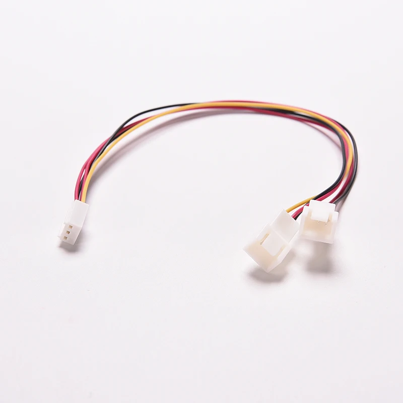 コンピュータケースファン用3ピン 3ピン 15cm 電源yスプリッターケーブル リード1メス 2オス マザーボードコネクタ Aliexpress パソコン オフィス