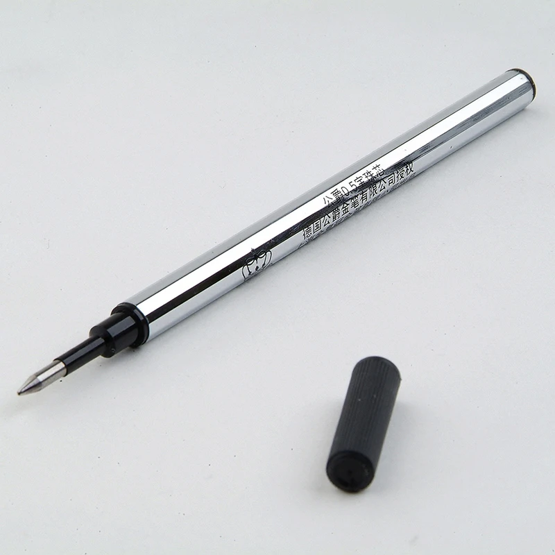 Duke 10.2cm Length Short Ballpoint Pen Refill 10pcs/lot 0.5mm Black Ink