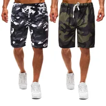 Мужские шорты Карго крутой камуфляж Лето Горячая Распродажа повседневные свободные мужские короткие штаны Удобная брендовая одежда камуфляж мужские карго шорты