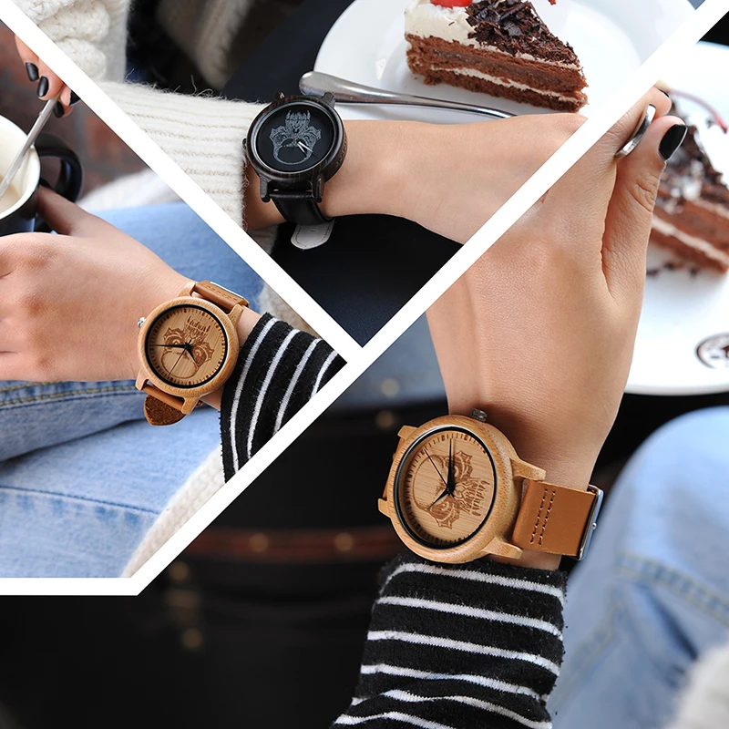 new design wooden bamboo wrist watches bobo bird  (21)