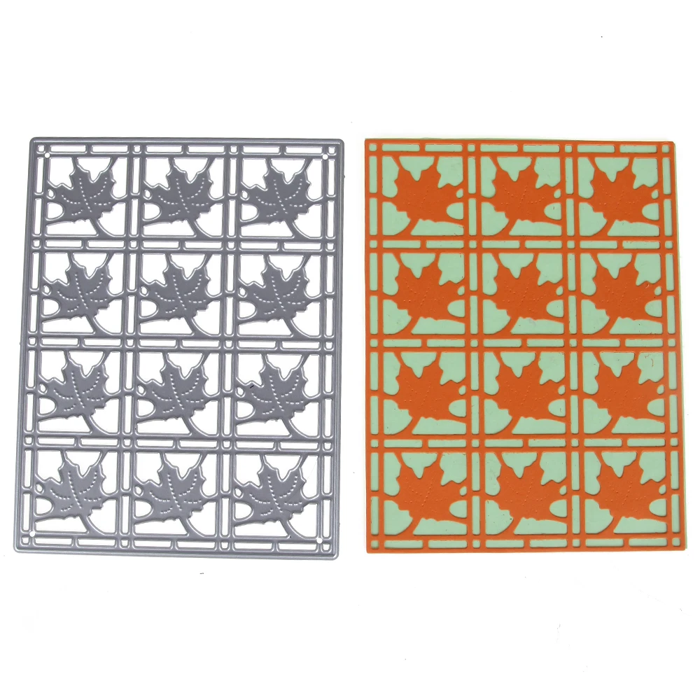 

Estel Leaf Frame Background Metal Steel Cutting Dies Handcraft Embossing Knife Mold Stencil for DIY Scrapbooking Album Card