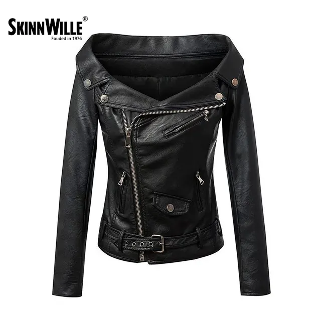 SkinnWille 2018 новый куртки женские ветровка женская пиджак женский кожаная куртка