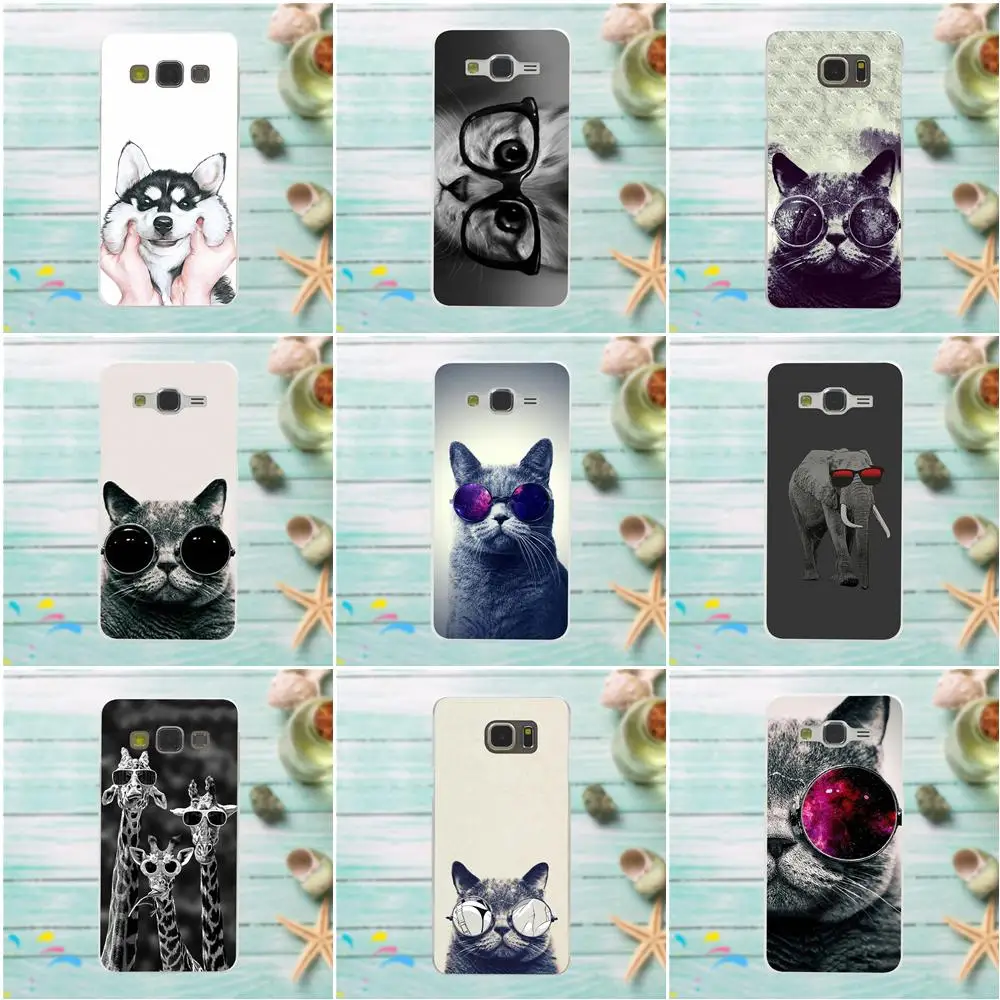 Модные очки в виде животных панда Кот Жираф для Huawei G7 G8 Honor 5A 5C 5X 6 6X 7 8 V8 Mate 9 P7 P8 P9 P10