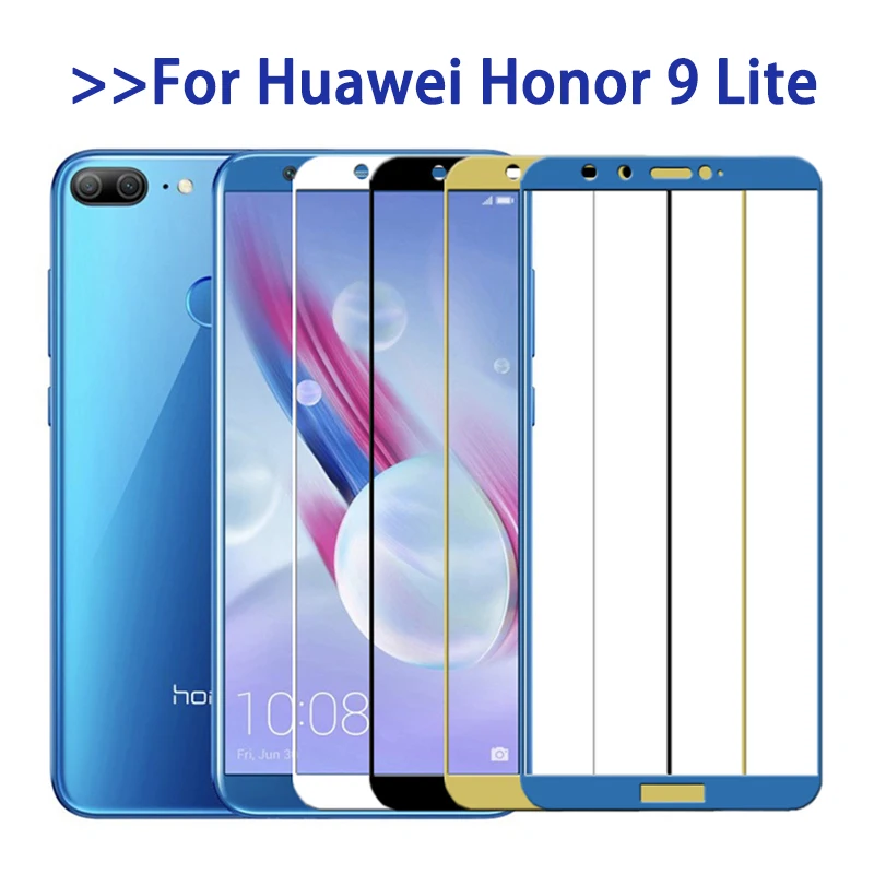 Защитная пленка для экрана стекло на Honor 9 lite светильник LLD AL00 AL10 защитное с полным
