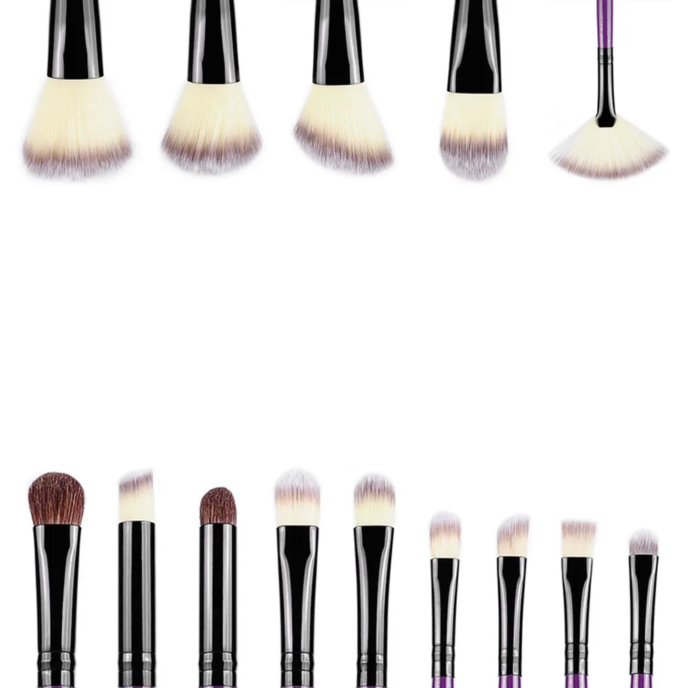 New Professional 24pcs Makeup Brush Set Make-up Toiletry Kit Wool Brand Make Up Brush Set Beauty Tools + Leather Case maquiagem (7)