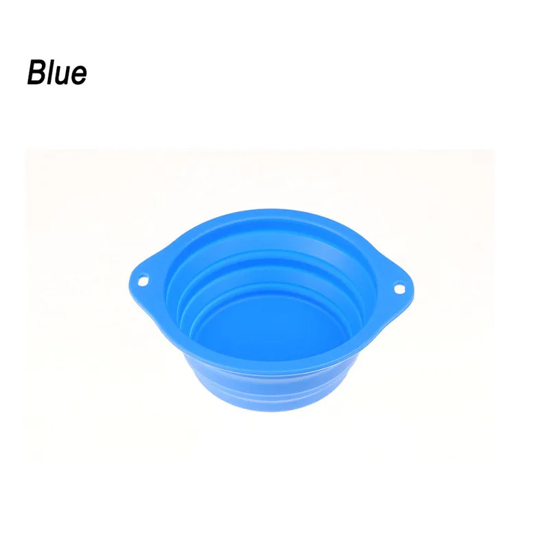 Foldable Collapsible Pets Bowl Food Water Feeding Plate Travel Portable Bowl Dish for Dogs Cat Water Feeder Dish 40DC19 (1)