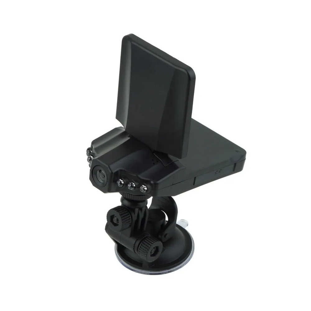

2.5'' LCD HD Dvr Recorder car detector Camera With Motion Detection 6 leds Night View dash cam Car DVR 120 Degree Angel SD Card