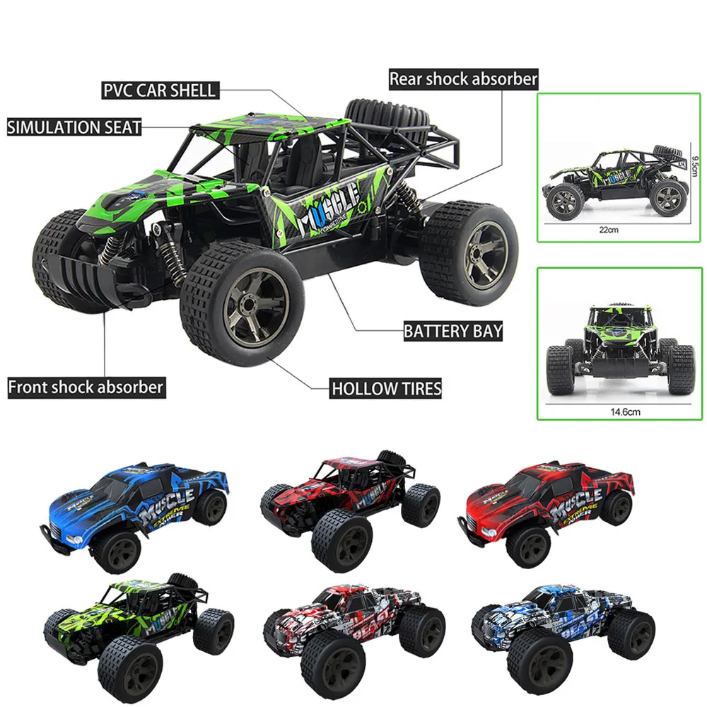 Новое поступление 1:20 2WD высокоскоростной гоночный автомобиль 4WD грузовик с