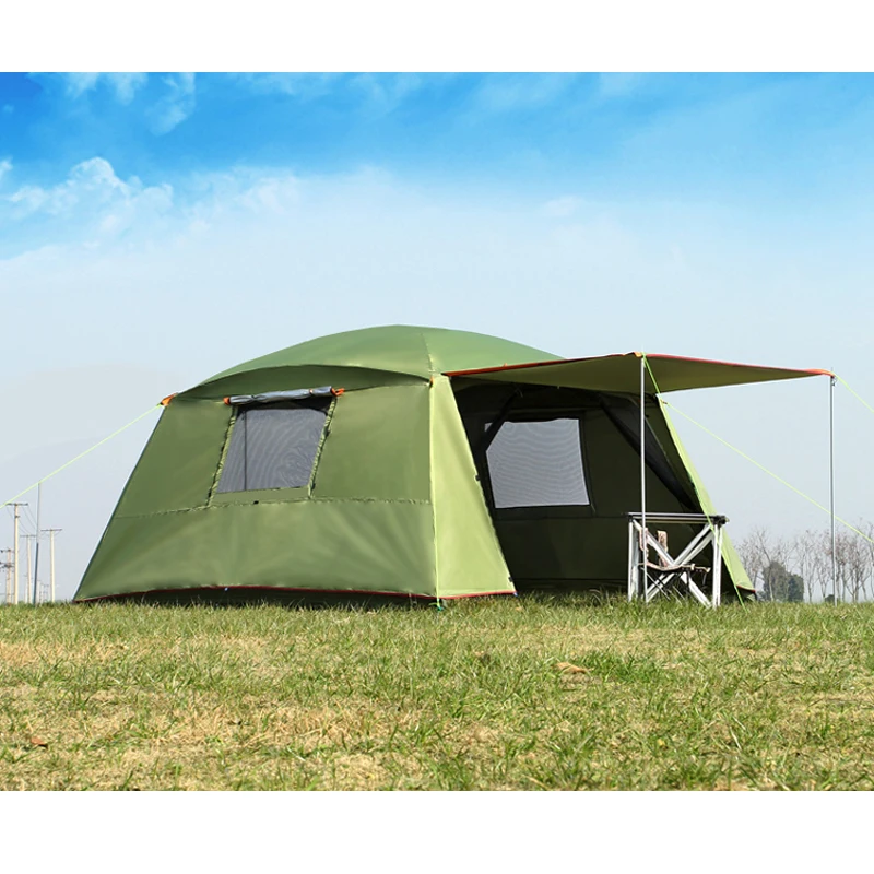 Rainproof double layer outdoor sun shading 4Corners garden