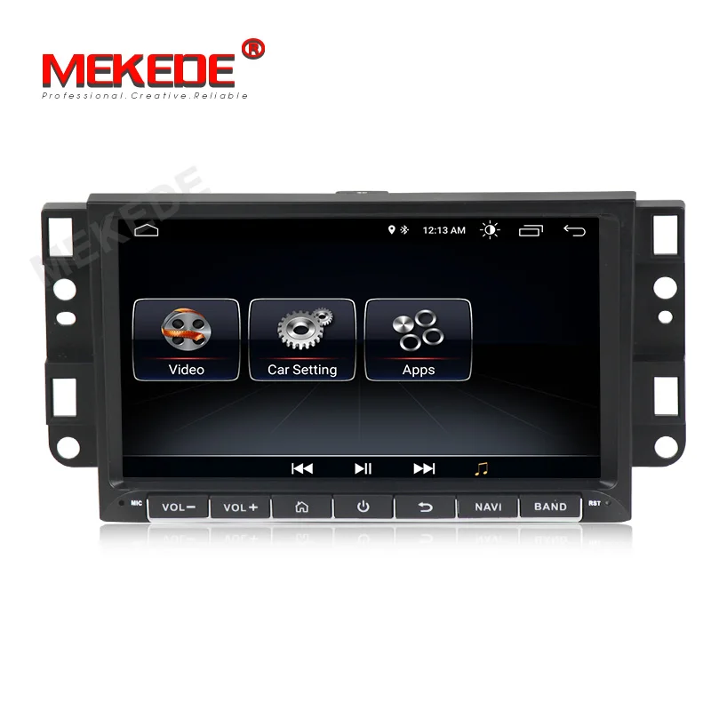 MEKEDE 2 Din Android 8,1 Автомобильный мультимедийный dvd-плеер для Chevrolet Aveo Epica Captiva Spark Optra Tosca Kalos gps стерео - Цвет: car  dvd