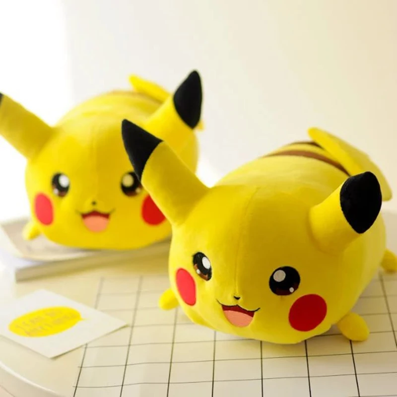 

23cm Kawaii Pikachu Plush detective Pikachu Toys Cute Soft Cartoon Pikachu Stuffed Animal Plush Doll Children's Gift Toy Kids