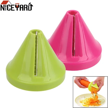 

NICEYARD Vegetable Fruit Spiral Shred Cutter Grater Slicer Peeler Kitchen tool Gadget Process Device Cutter Kitchen Tool