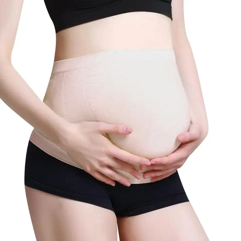 Maternity Pregnancy Belt Pregnant Postpartum Corset Belly Belt Waist Support Breathable Waist Toning Belly Band Maternity Belts