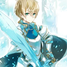 S0475 SAO SOWRD ART онлайн алисизация YOUJI голубая Роза нож с светильник бирюзовые ножны 45,5"