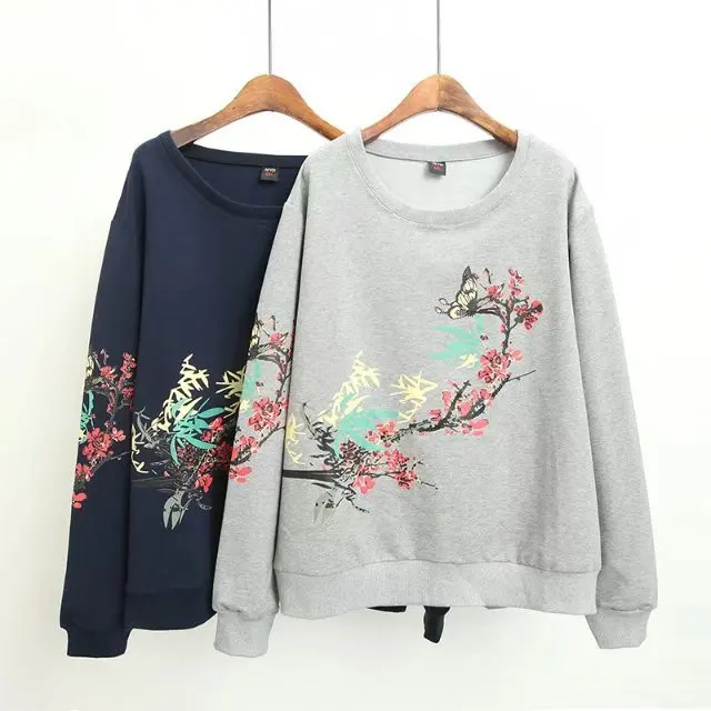 Толстовка женская оверсайз с цветочным принтом GL0050|floral print hoodies|printed hoodiesfashion hoodie |