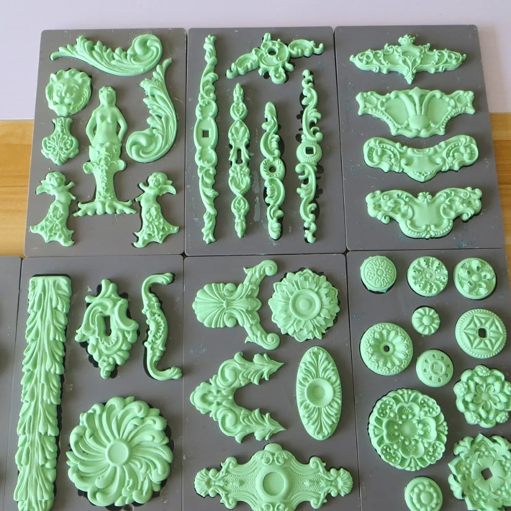 fondant silicone mold cake mold sugarcraft cake decorating mold royale