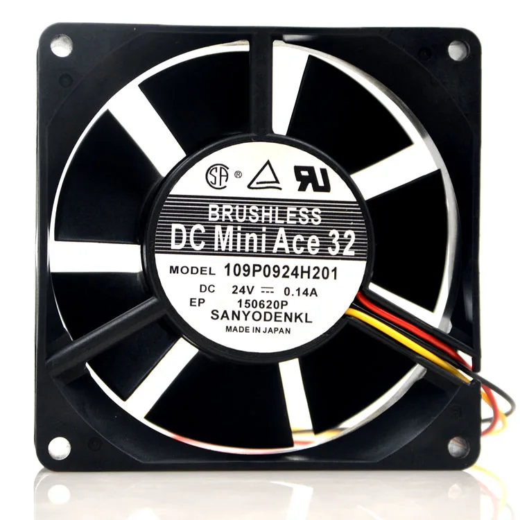 

New original 109P0924H201 9232 24V 0.14A 9CM double ball cooling fan